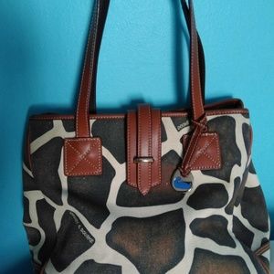 Donney & Bourke Giraffe Print Purse